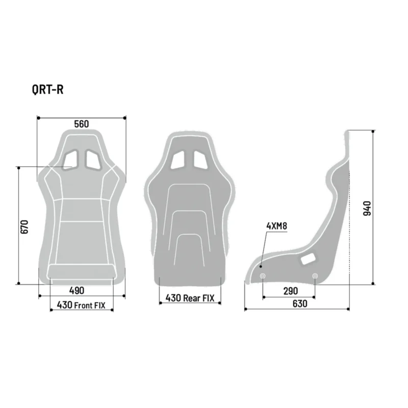 Sparco Sedile Carbon QRT-R / QRT-R SKY - Image 9