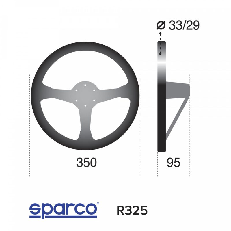 Sparco Volante R325 - Image 3