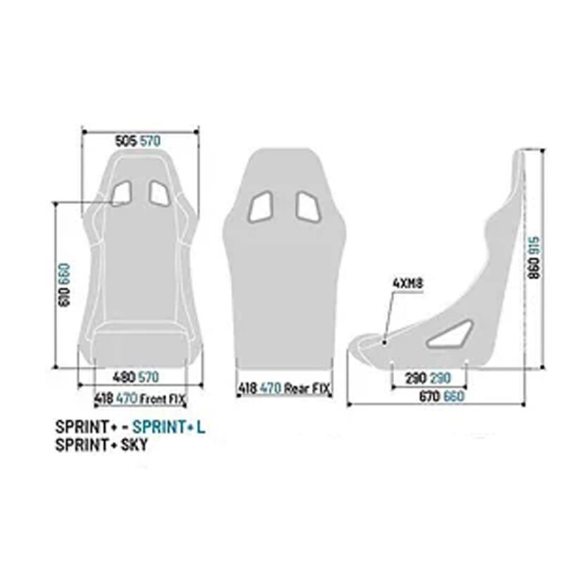 Sparco Sedile SPRINT+ / SPRINT+ SKY / SPRINT+ L - Image 12