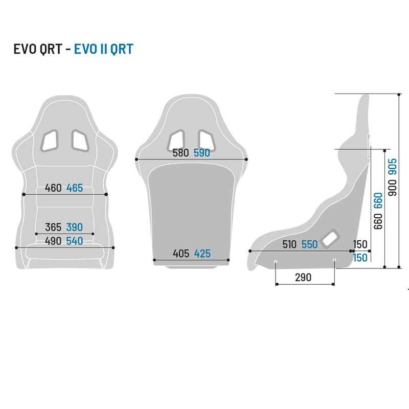 Sparco Sedile EVO QRT X/L/XL • Cri Helmet Shop