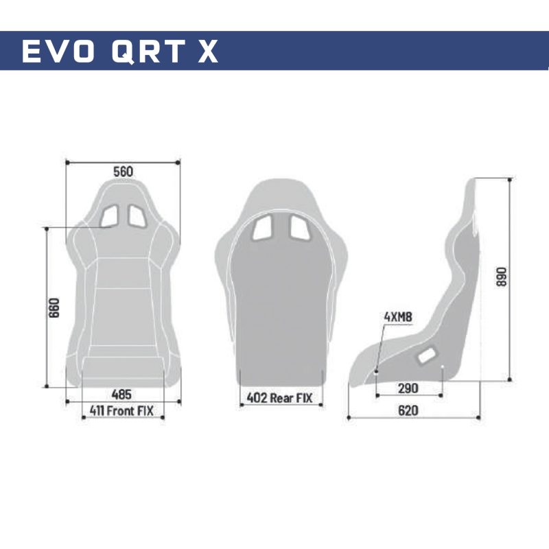 Sparco Sedile EVO QRT X / EVO L QRT X / EVO XL QRT X - Image 5