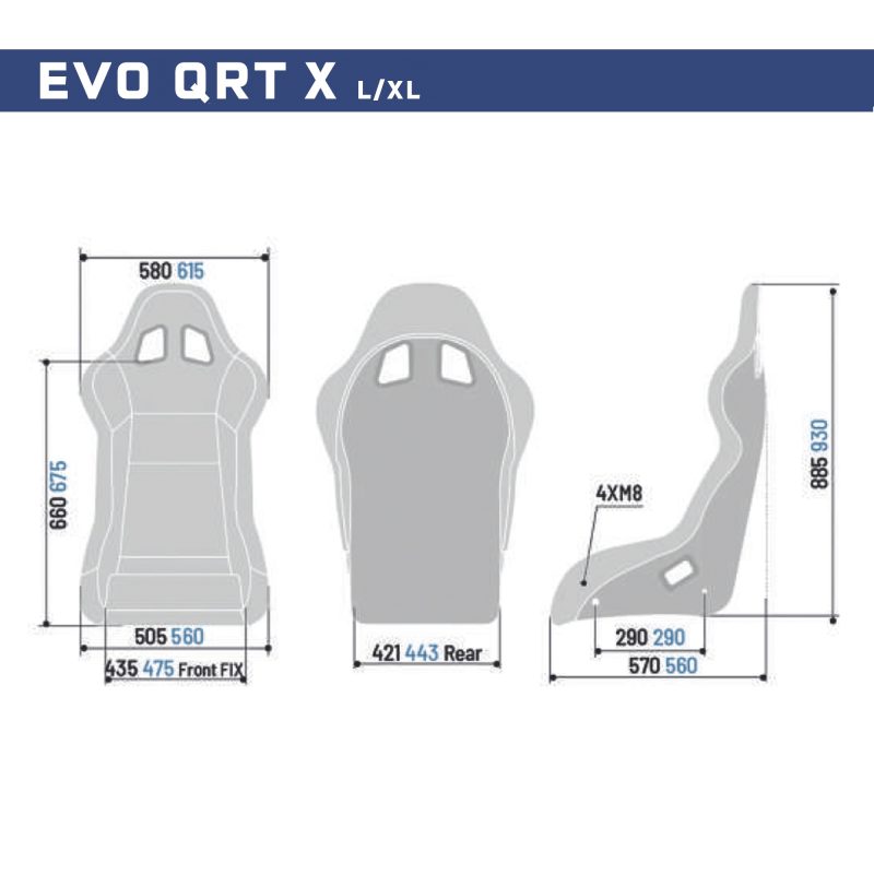 Sparco Sedile EVO QRT X / EVO L QRT X / EVO XL QRT X - Image 6