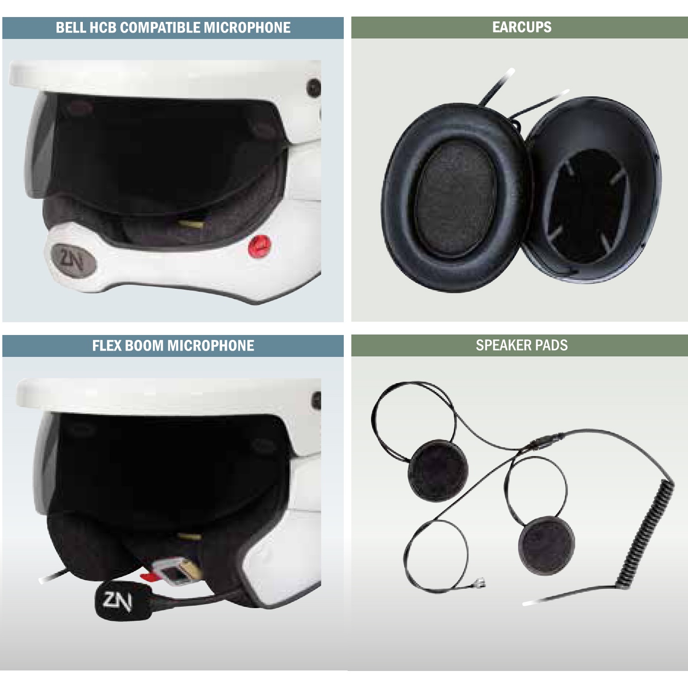 Zeronoise Kit Interfono per caschi jet • Cri Helmet Shop